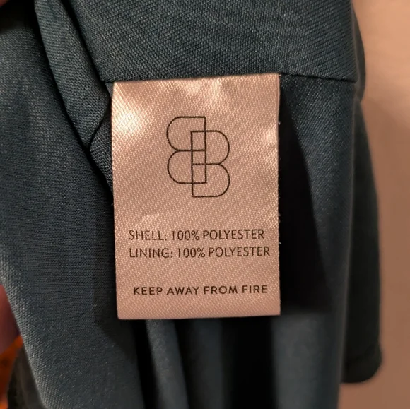 Baltic Born Teal and Rust Floral Long Sleeve Dress - Picture 9 of 10